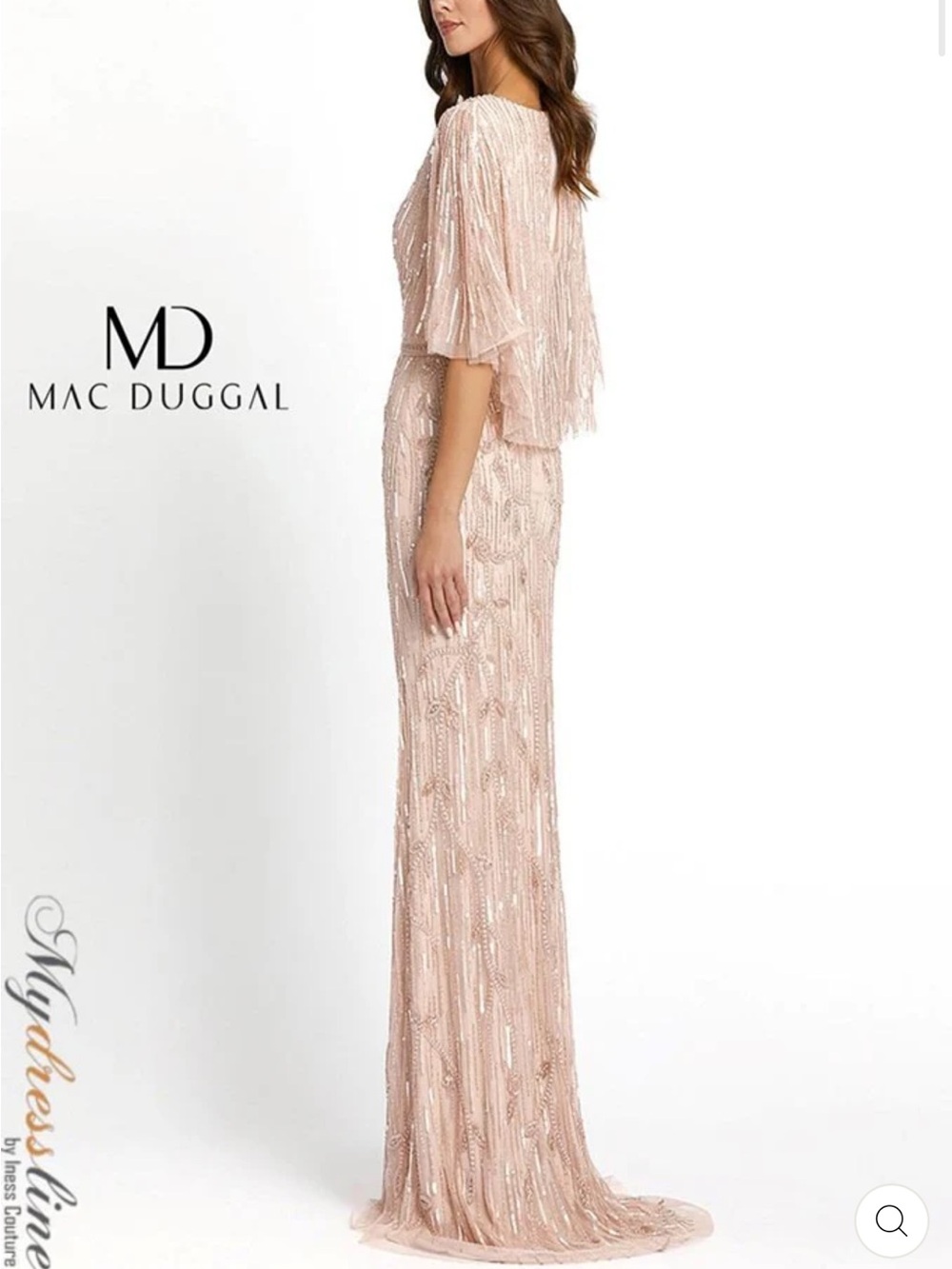 Mac Duggal stunning crystal & Beaded Evening Gown - Picture 2 of 9